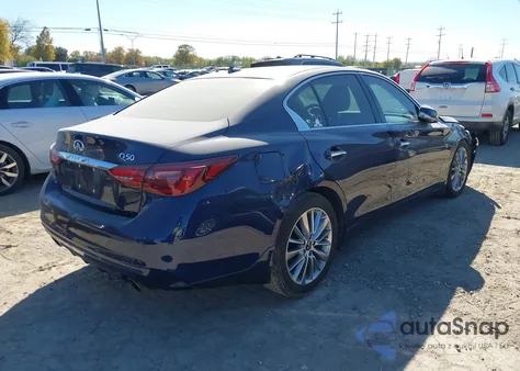 2023 Infiniti Q50 Luxe из США, поврежденный, VIN JN1EV7BP5PM510084